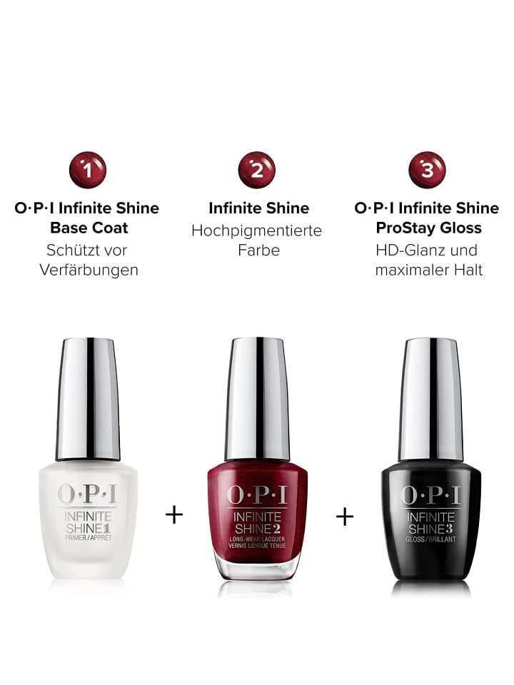 OPI Nail Lacquer Infinite Shine ISLW52 Got The Blues For Red 15ml Nagellack günstig kaufen onesize