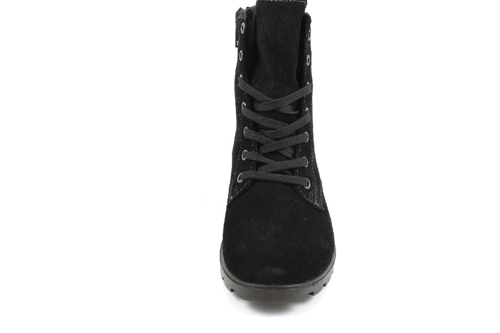 RICOSTA Schnür-Stiefeletten schwarz