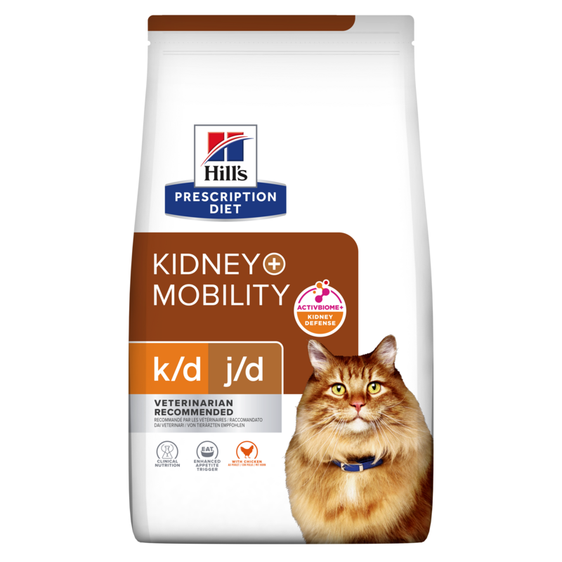 Hill's Nierendiät Hill's Prescription Diet k/d + Mobility Kidney + Joint Care 3 kg
