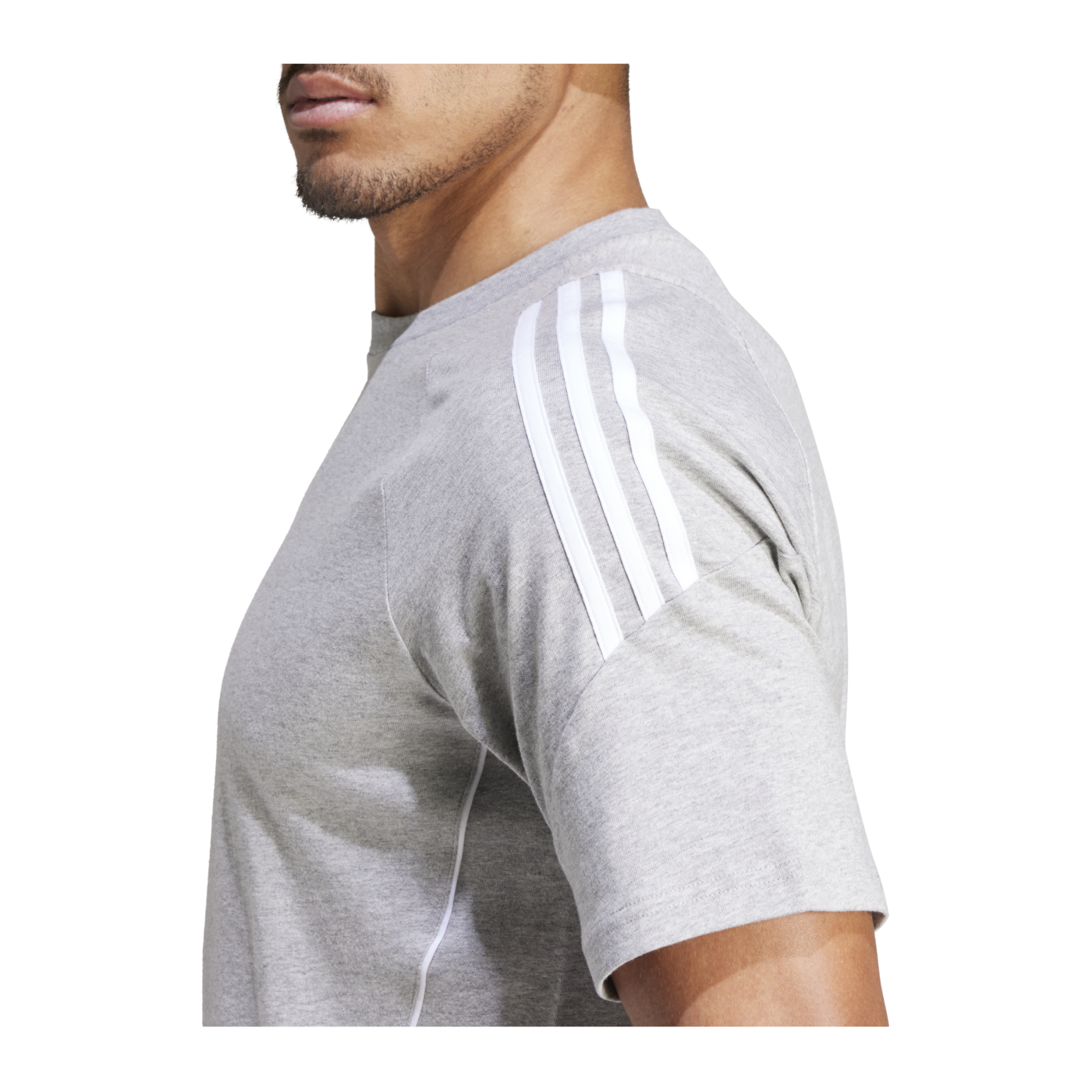 adidas Tiro 24 T-Shirt Grau Weiss