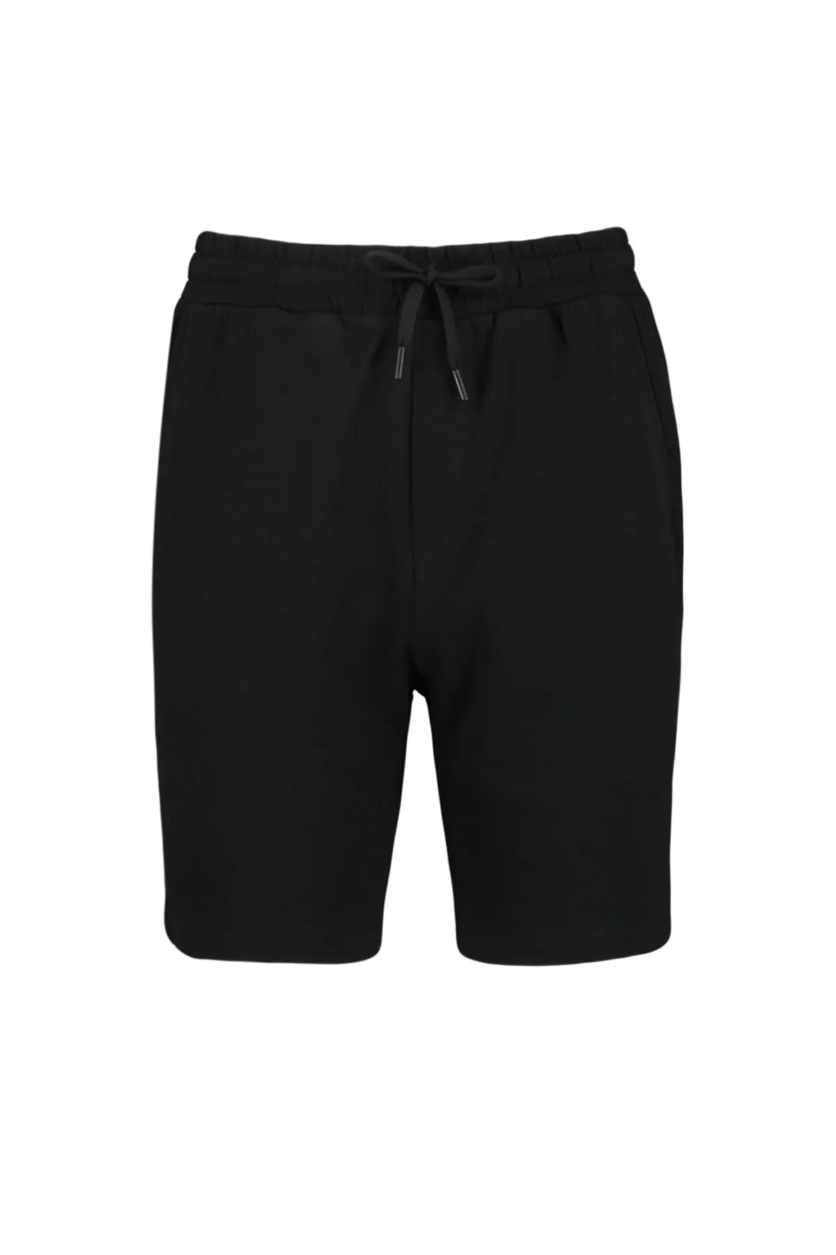 Trendyol Collection  Schwarze reguläre Shorts aus 100 % Baumwolle mit Struktur in limitierter Auflage TMNSS23SR00035