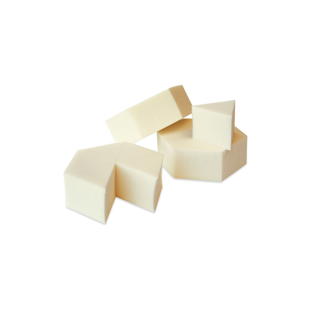 Couleur Caramel Eponge naturelle prédécoupée Eponge