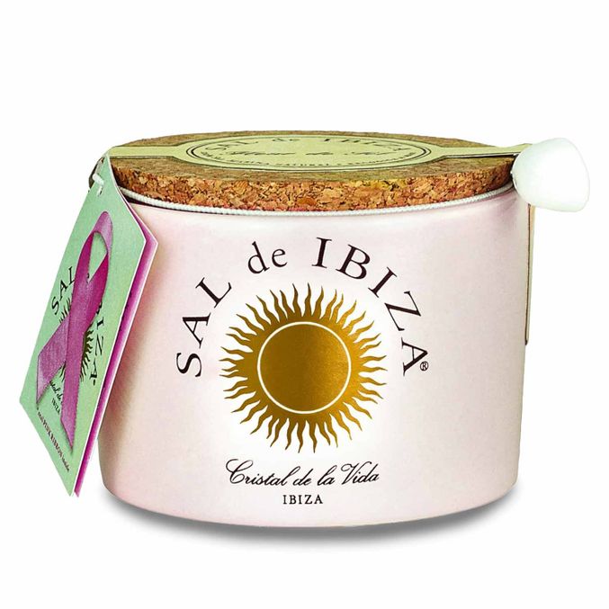 Sal de Ibiza - Fleur de Sel Pink Ribbon - La vie en rose 140g