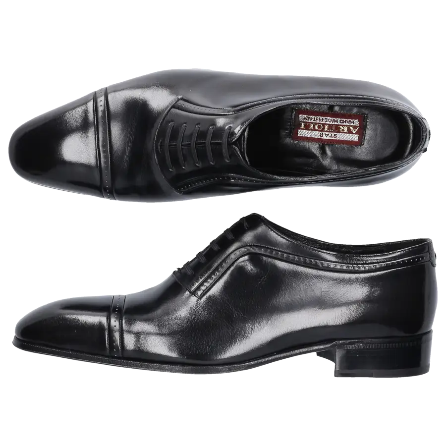 Artioli - Businessschuhe Oxford KUWAIT Büffelleder - schwarz