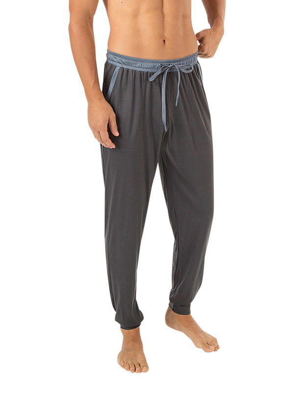 CALIDA, Pyjamahose, Tencel kühlend, anthrazit-rauchblau