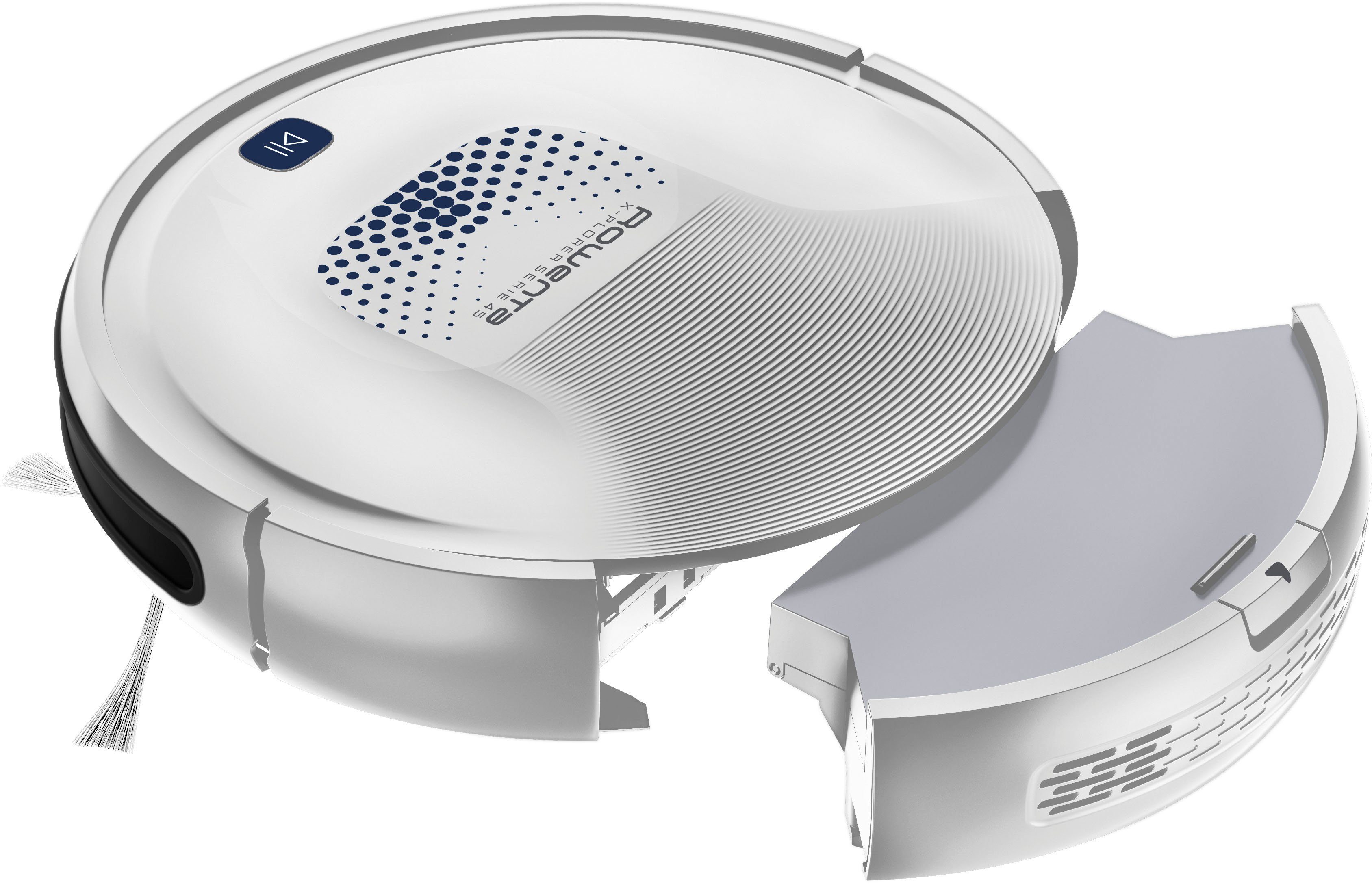 Rowenta Saugroboter RR8277 X-Plorer Serie 45 Aqua, zentrale Bürste, Appsteuerung, 150 Min. Laufzeit, 90m²