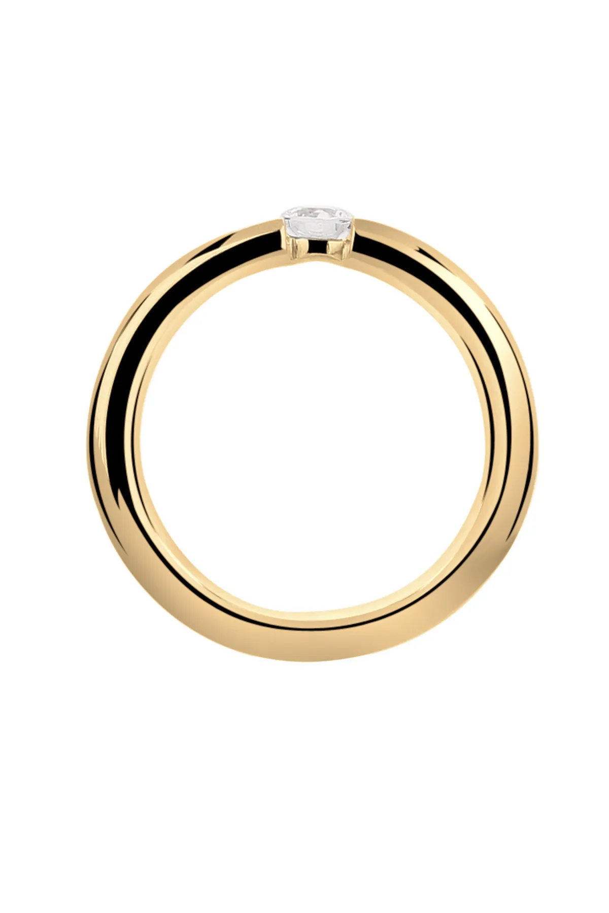 Nenalina  Ring - Goldfarben - Zirkon
