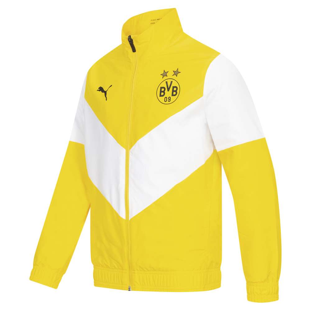 Borussia Dortmund BVB 09 PUMA Kinder Präsentations Jacke 764296-01