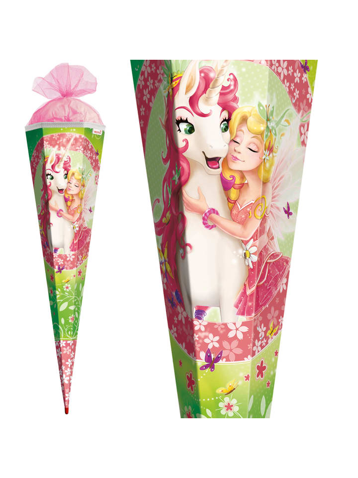 ROTH Schultüte groß Einhornglück 85 cm in Bunt günstig kaufen onesize
