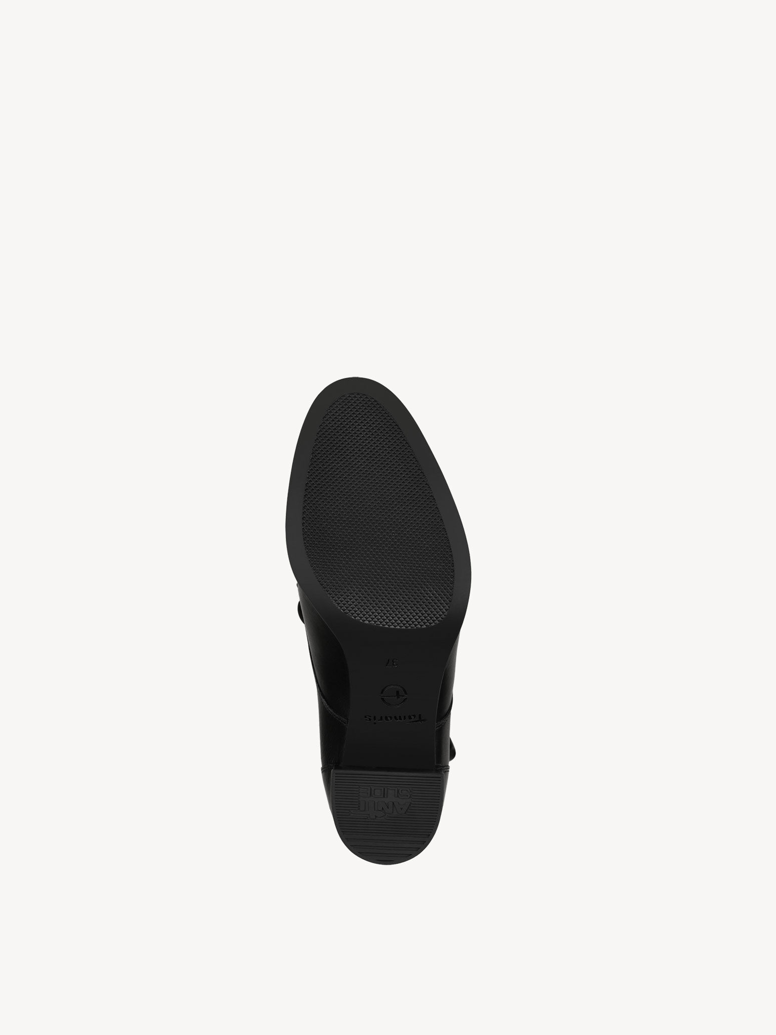 Trotteur en cuir - noir