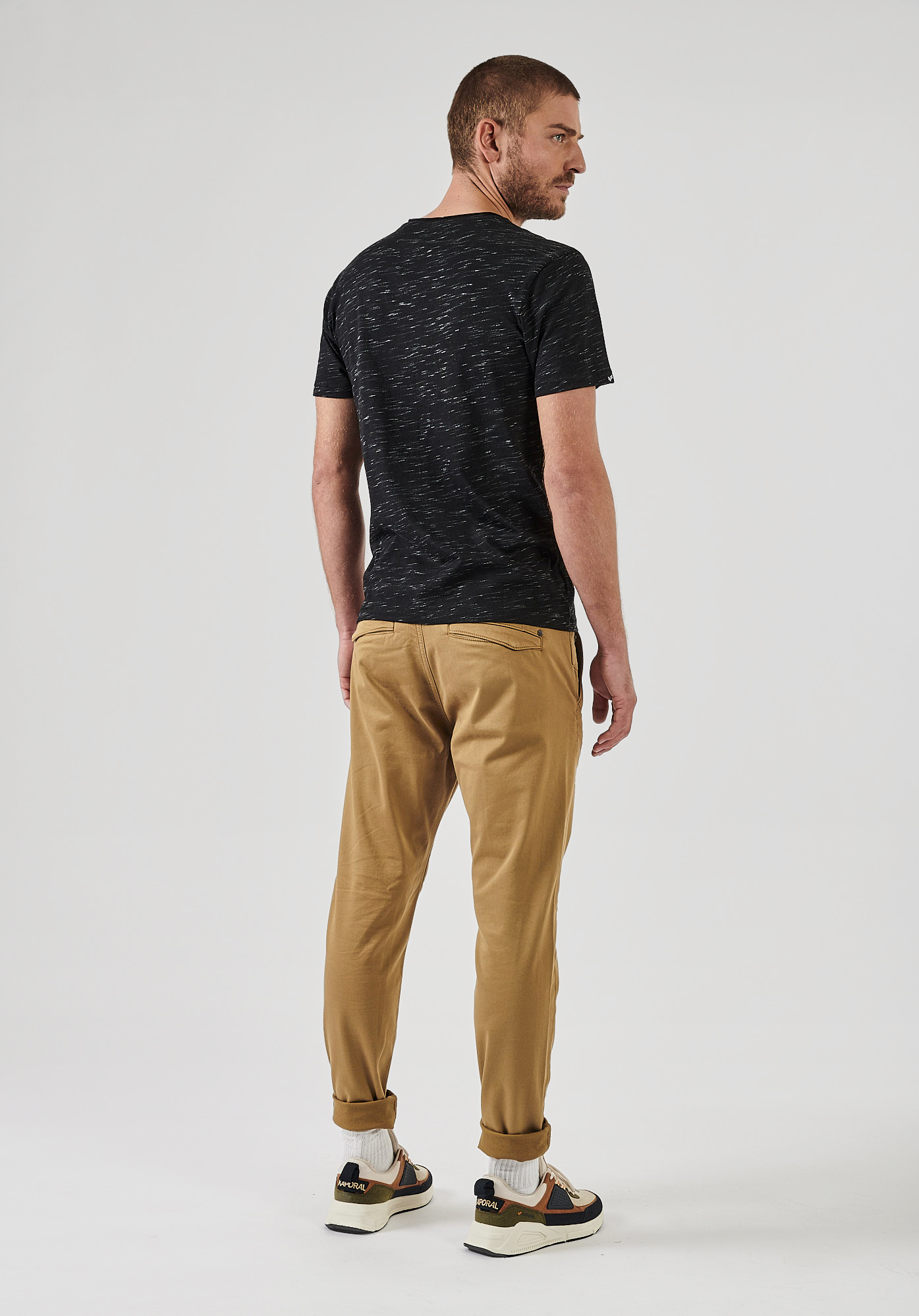 IRWIX  Jean slim relaxed beige homme