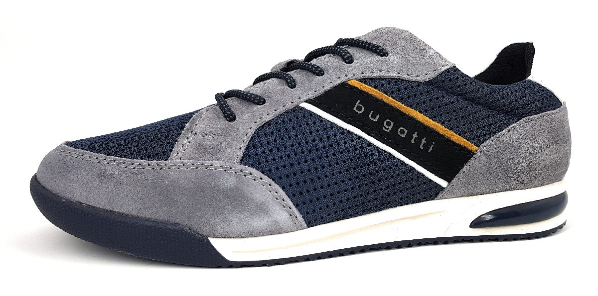 Bugatti Trevor 325-A3805-6914/4015 Grau 4015 blue grey