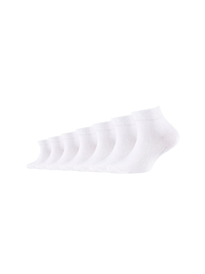 camano Kurzsocken 7er Pack ca-soft in Weiß günstig kaufen