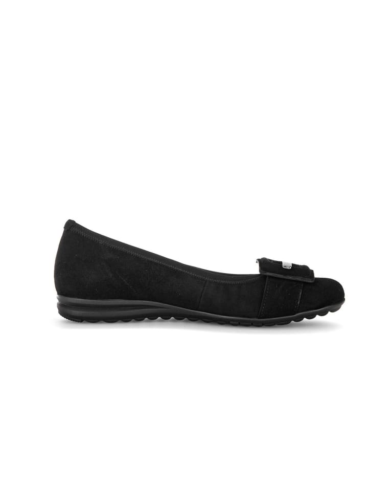 Gabor Comfort Sportliche Ballerinas in schwarz günstig kaufen