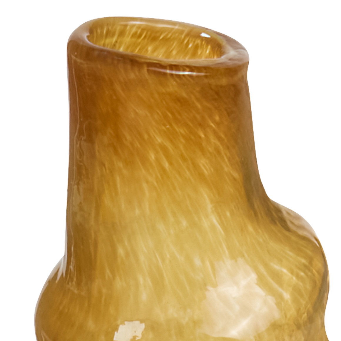 Kleine Vase aus Glas