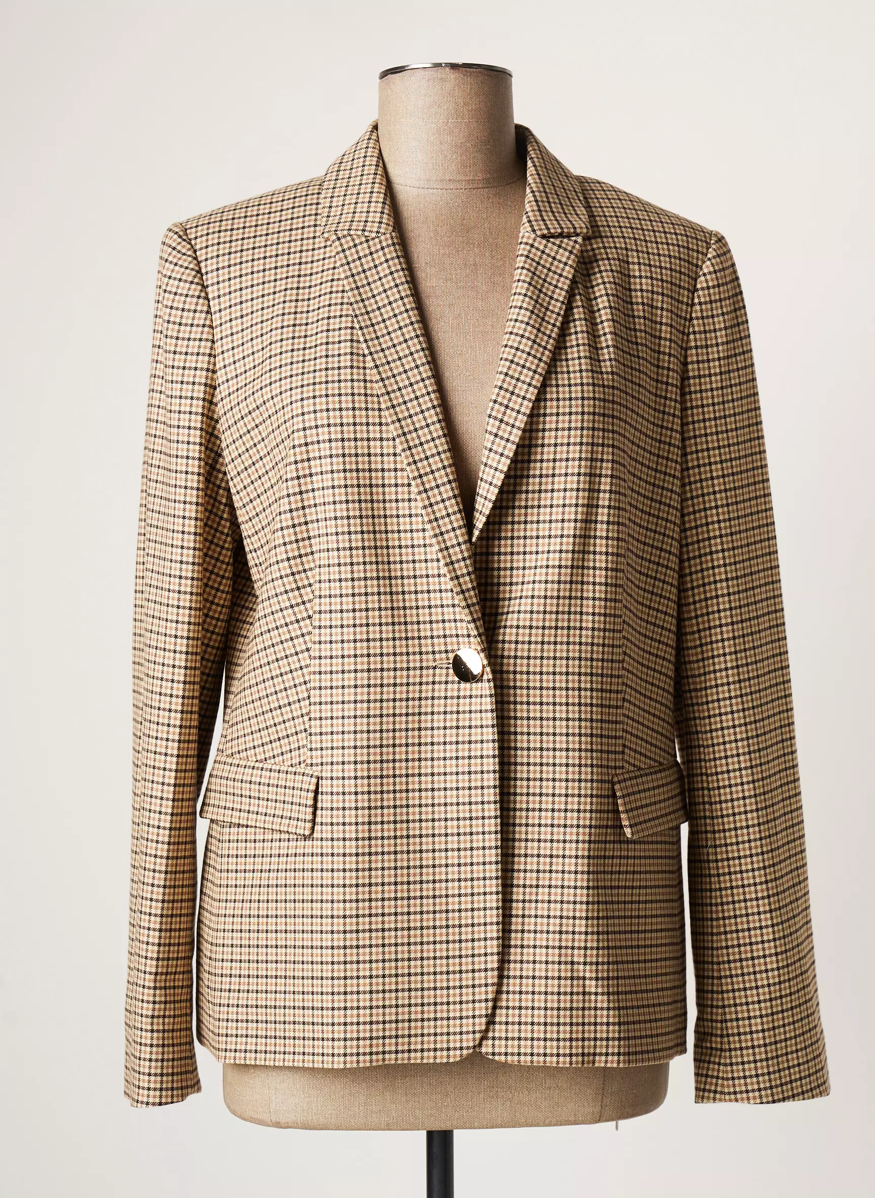 Julie Guerlande Blazers Femme couleur marron