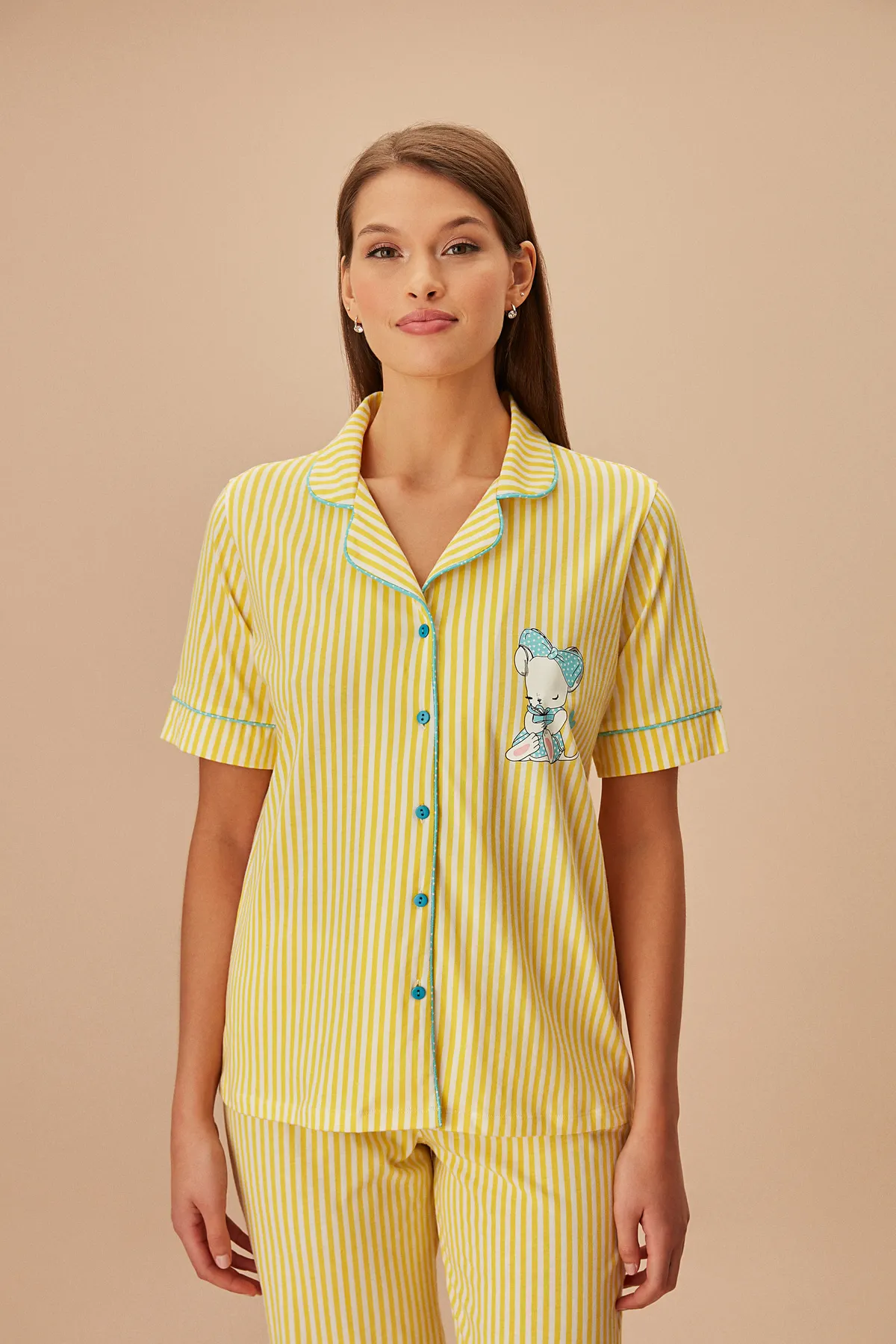 SUWEN  Lulusu Maskulines Pyjama-Set