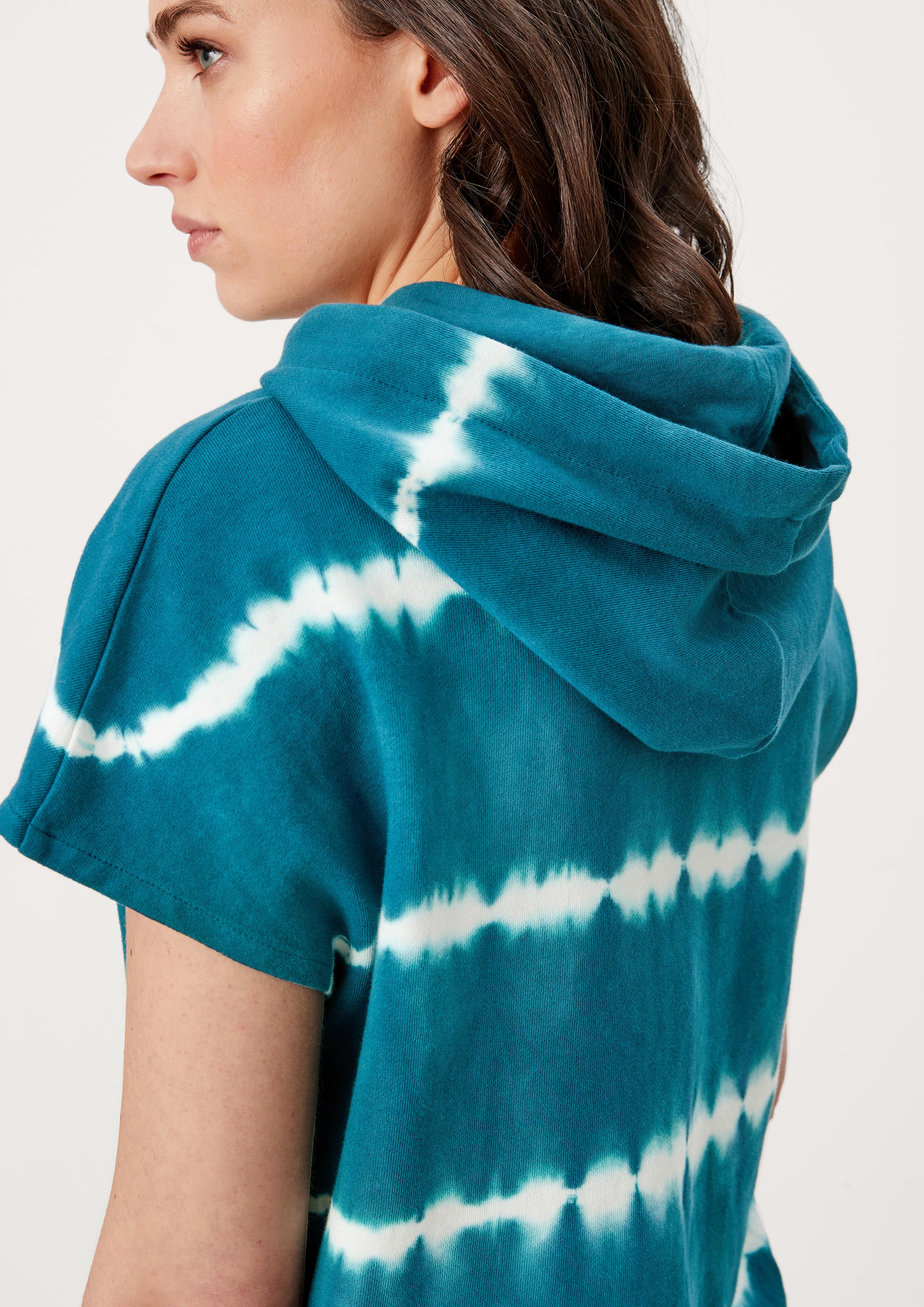 Ärmelloser Hoodie mit Batik-Streifen  2116632-68V1