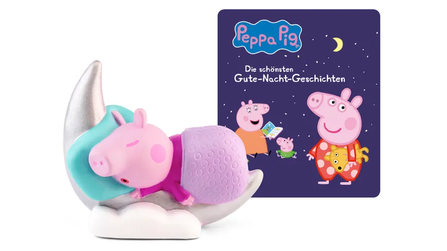 tonies - Hörfigur für die Toniebox: Peppa Pig: Gute-Nacht Geschichten mit Peppa