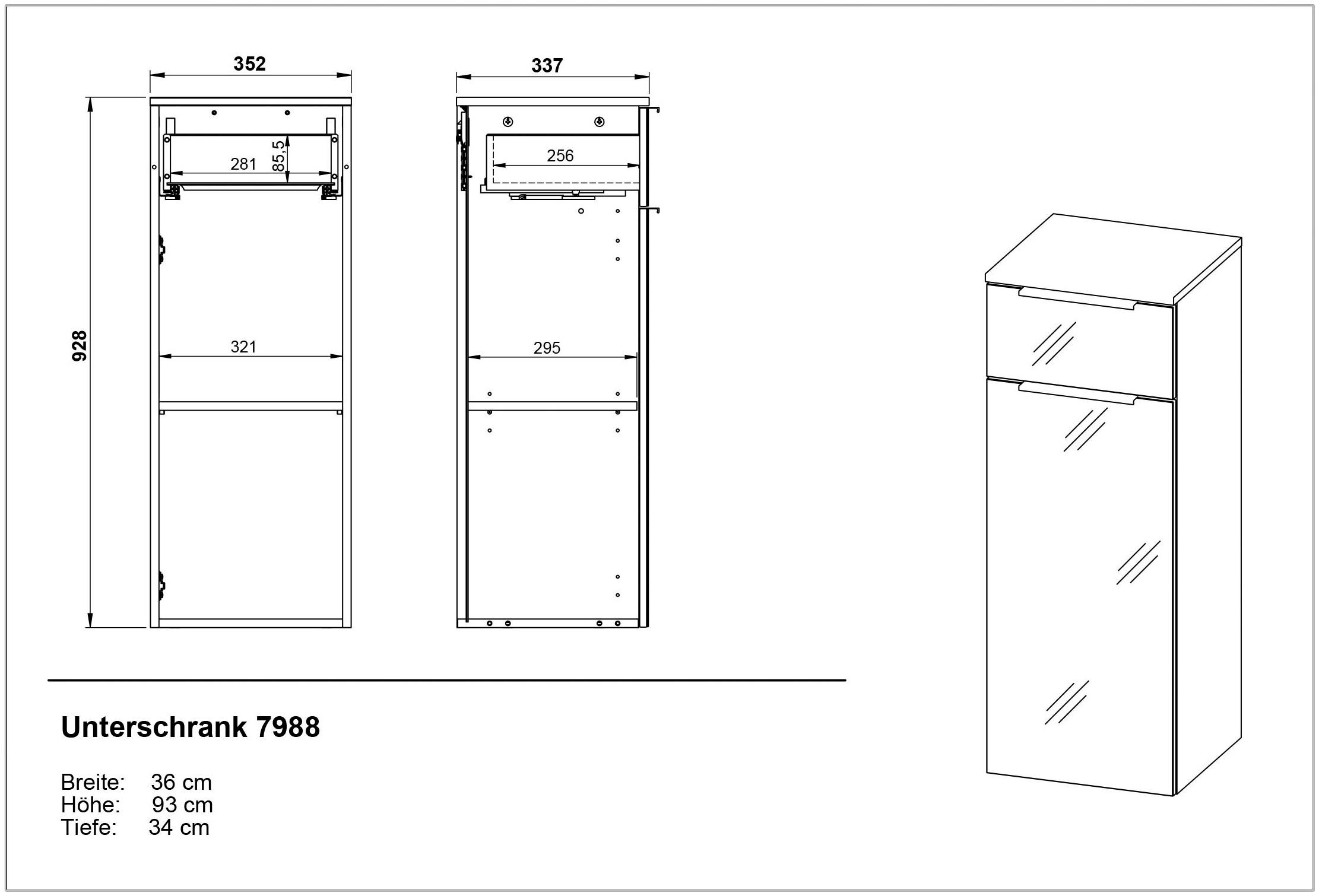 GERMANIA Badmöbel-Set Vasio, (5-St), inkl. WT-Unterschrank, Spiegelschrank, Schrank, Mediumschrank, Kommode