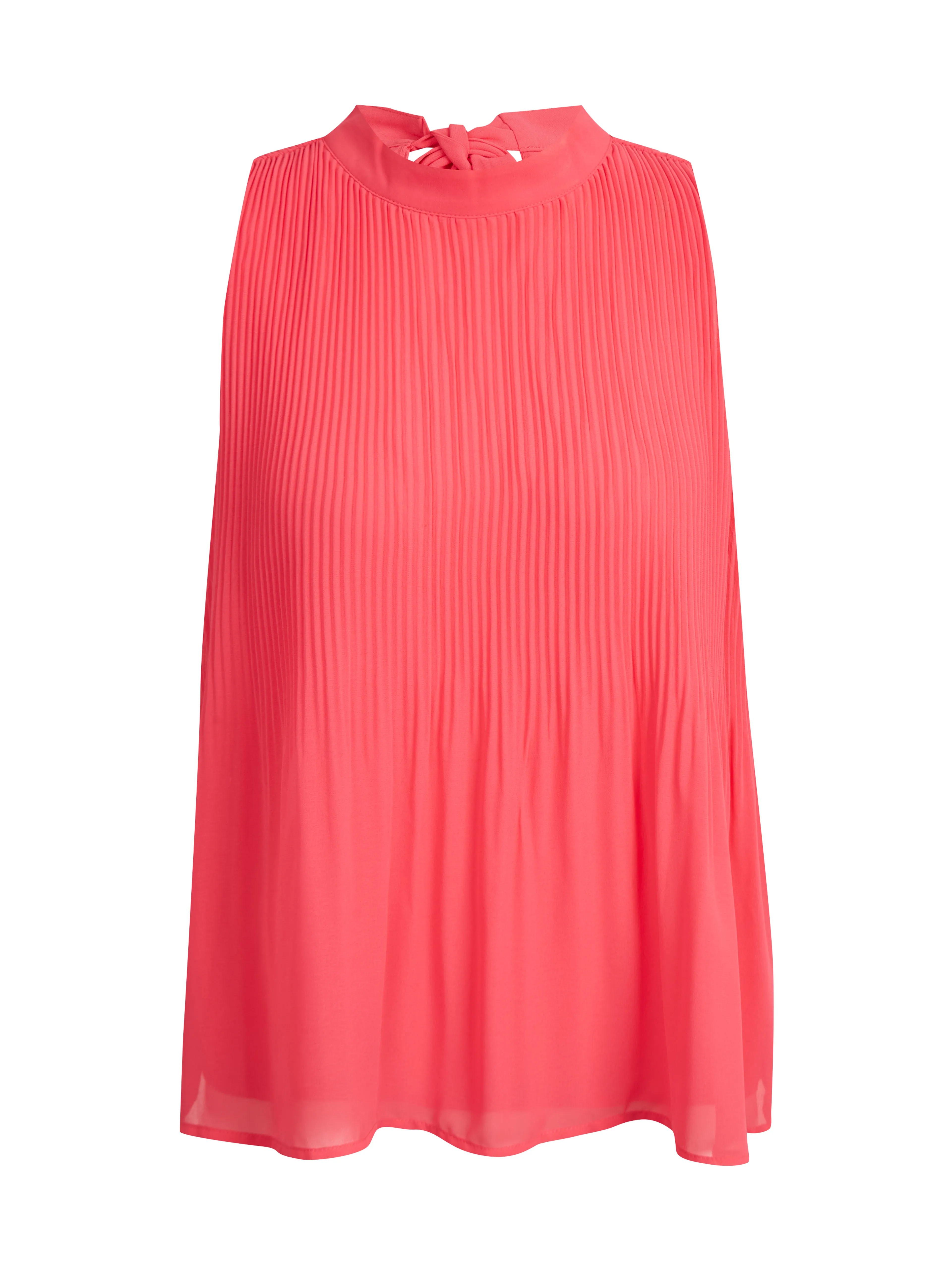 Dunkelrosa Damen-Faltenbluse ORSAY