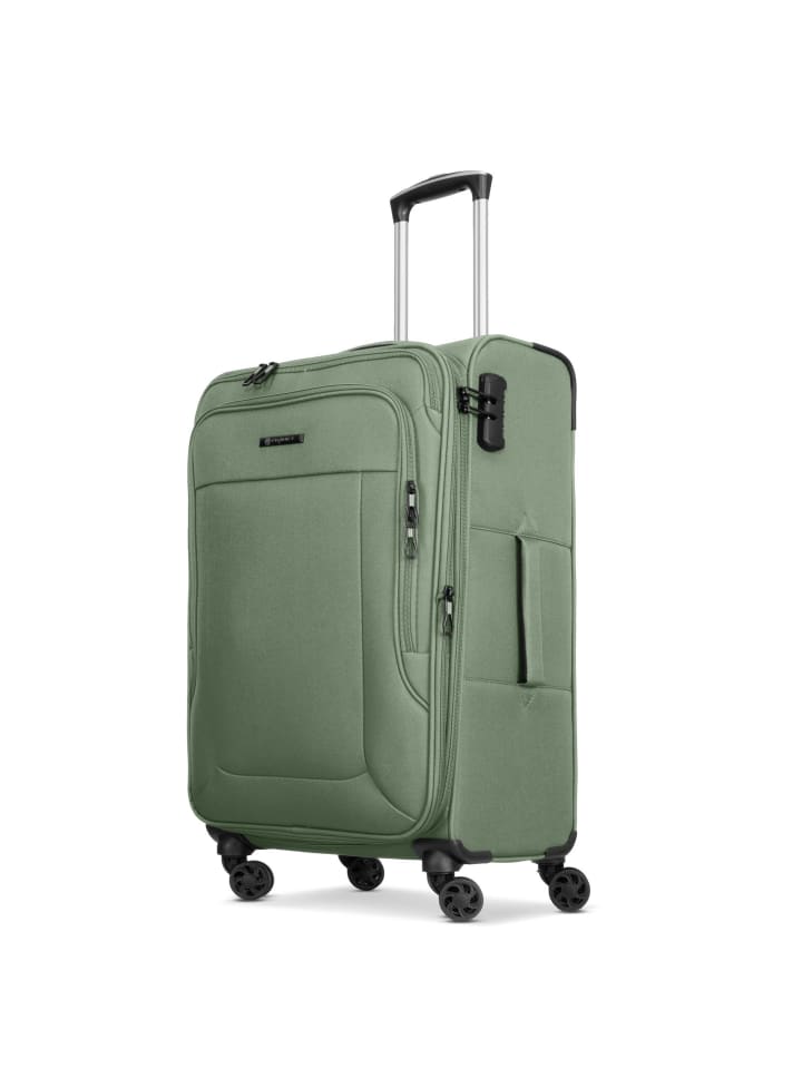 Franky Melbourne 3.0 4-Rollen Kofferset 3tlg. mit Dehnfalte in olive günstig kaufen onesize