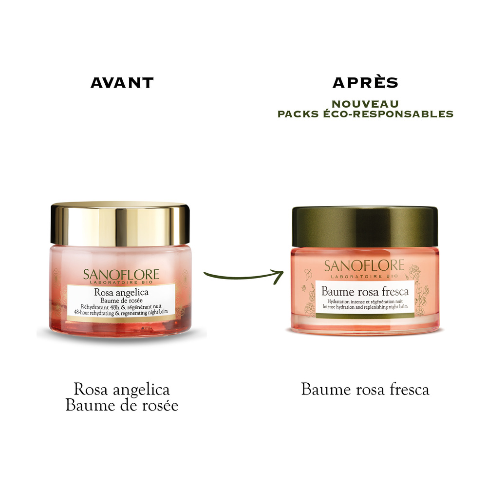 Sanoflore Rosa fresca Crème de nuit regénérante