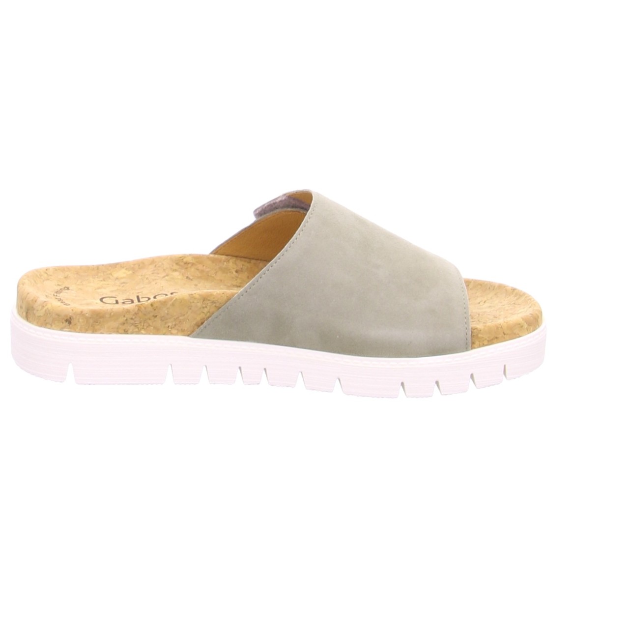 GABOR Sportliche Sandalen grün Gabor Fashion Pantolette 23.741.11 Grün