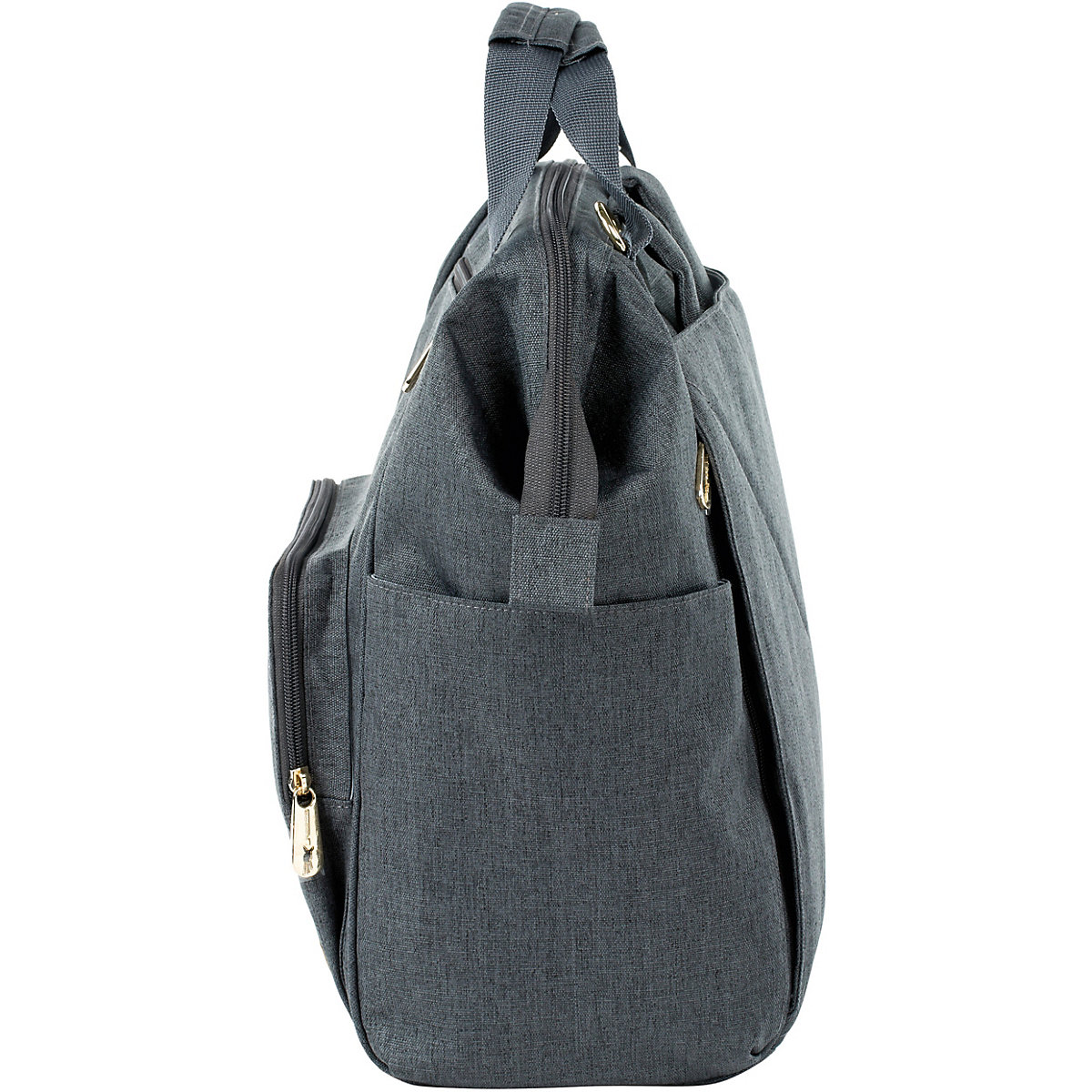 Wickelrucksack Goldie Glam anthracite, inkl. Zubehör & Wickelunterlage