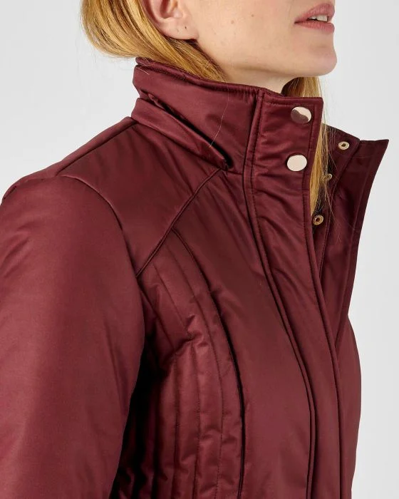 Parka chaude à piqûres fantaisie Thermolactyl