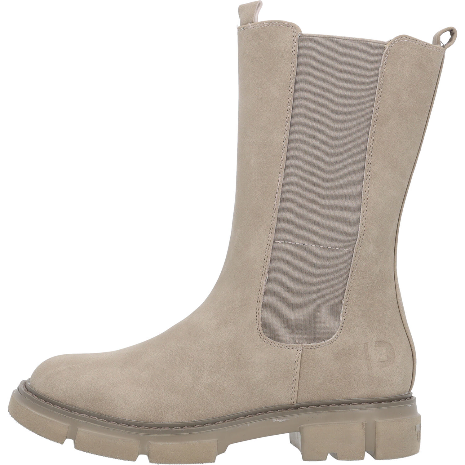 Tom Tailor 4296218, Chelsea Boots, Damen, Beige