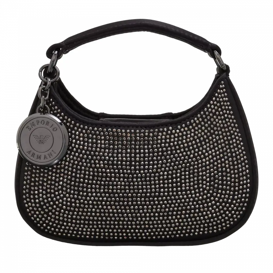 Emporio Armani - Emporio Armani Clutches & Evening Bags Satin Black - schwarz