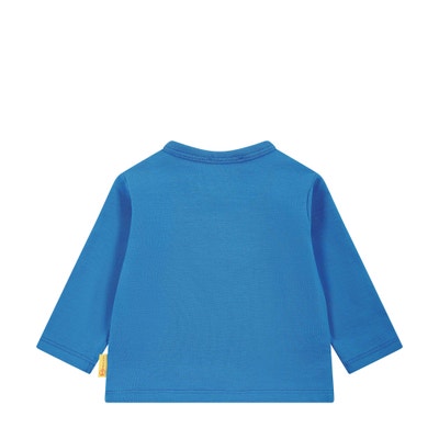 T-Shirt langarm, mittelblau