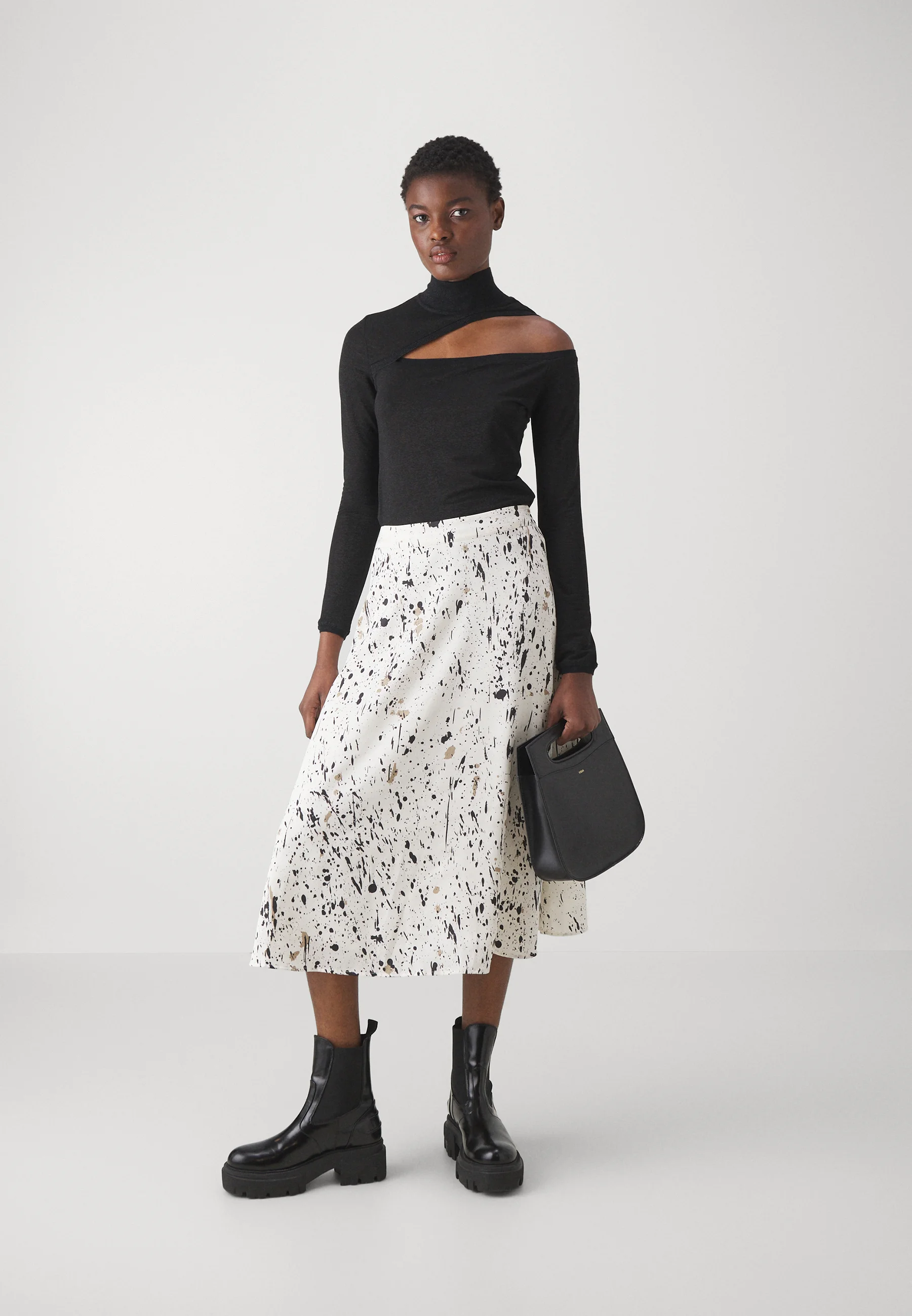 Bruuns Bazaar ACACIABBAMATTAS SKIRT - Falda campana