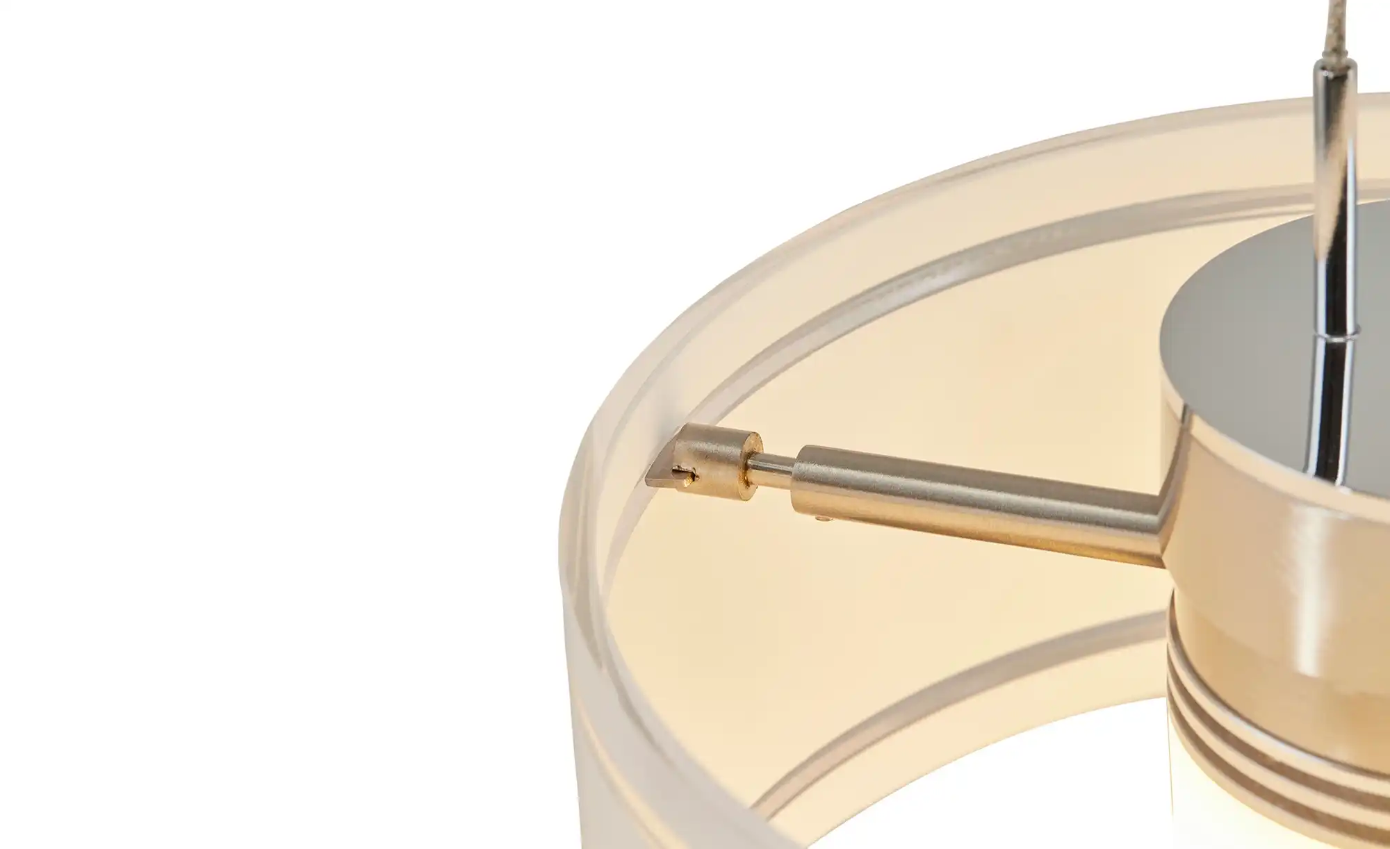 Fischer-Honsel LED-Pendelleuchte, 3-flammig, Nickel matt
