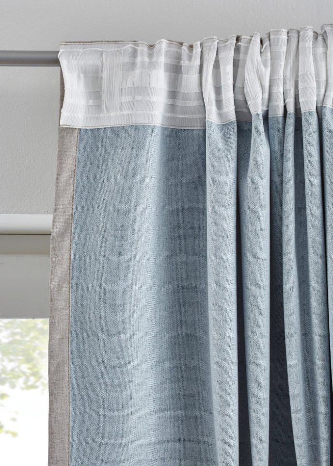 Verdunkelungsvorhang mit Thermofunktion (1er Pack)