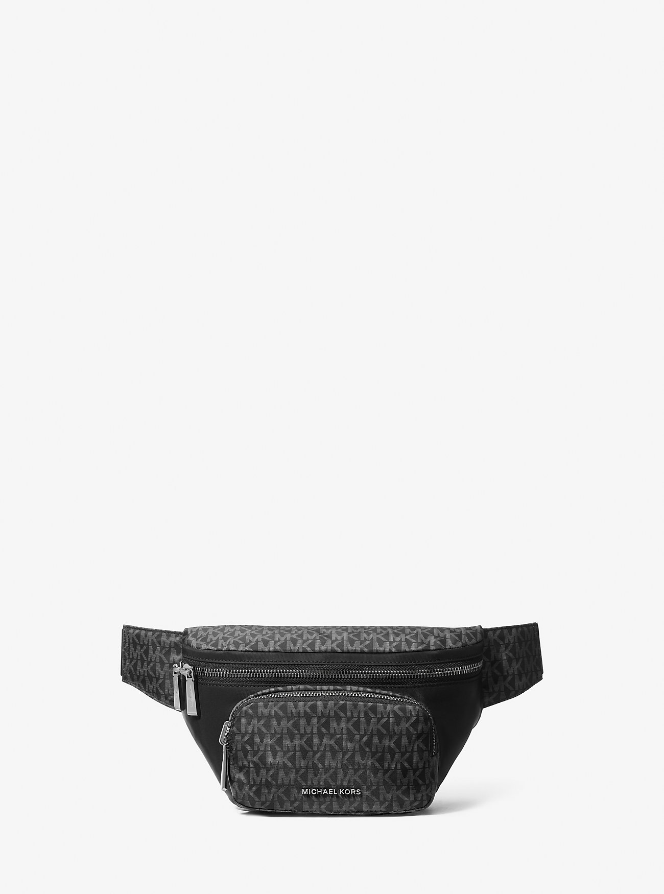 Tanner Signature Logo Print Nylon Utility Sling Bag – SVART