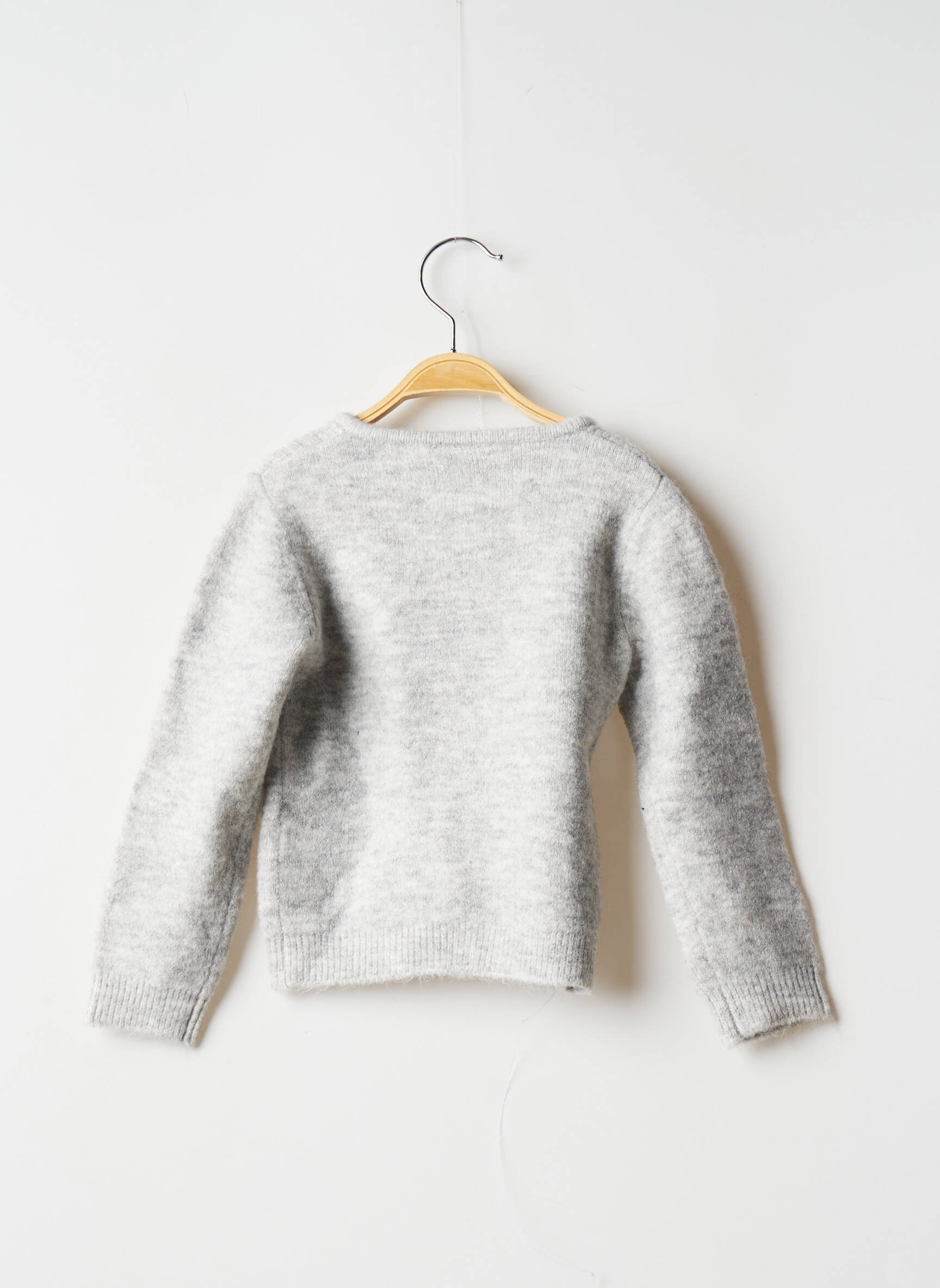 3 Pommes Cardigans Fille couleur gris