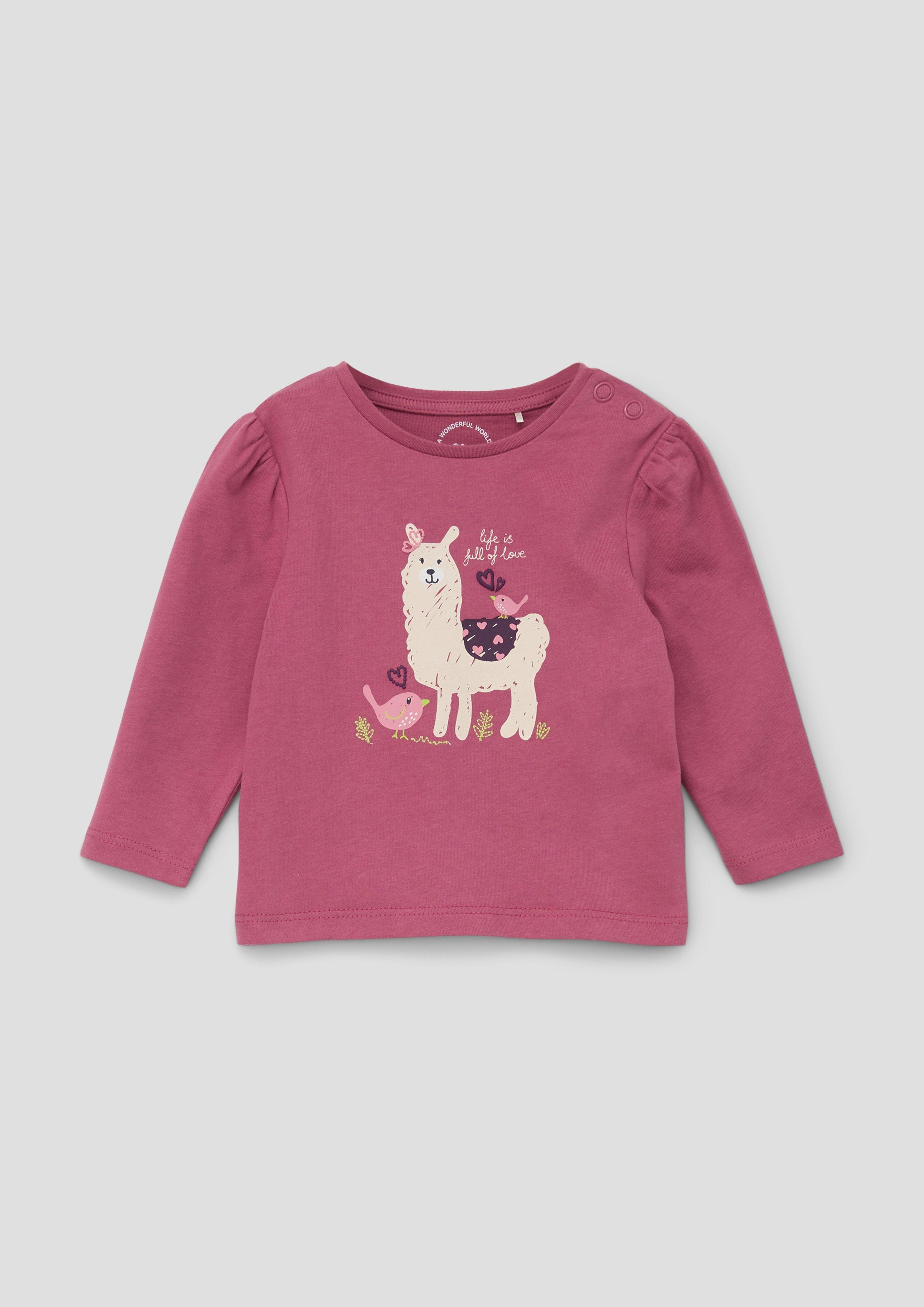 Longsleeve mit Frontprint  2134401-4592