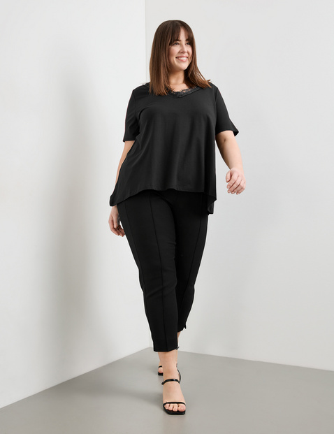 Shirt in A-Linie