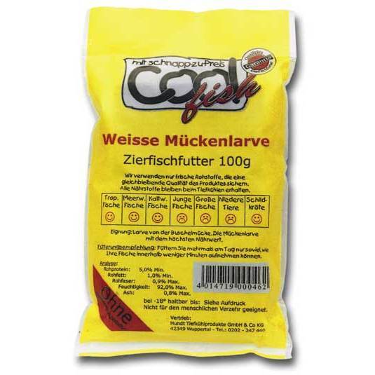 Cool Fish Frostfutter Cool Fish Weiße Mückenlarve 15x100 g