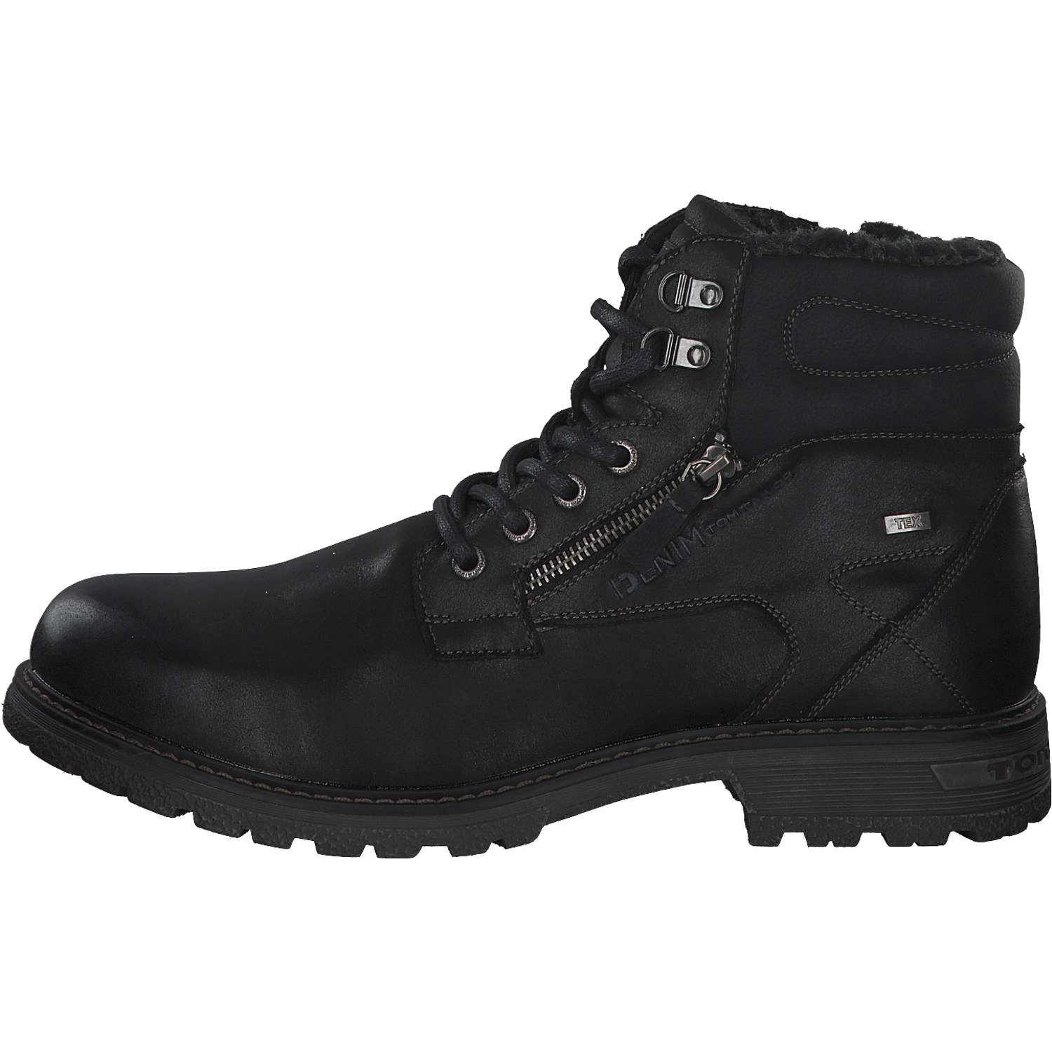 Tom Tailor 4285006, Boots, Herren, Black Black