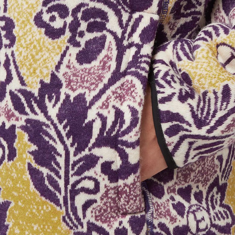 Aries Fleur Fleece Zip Through multi