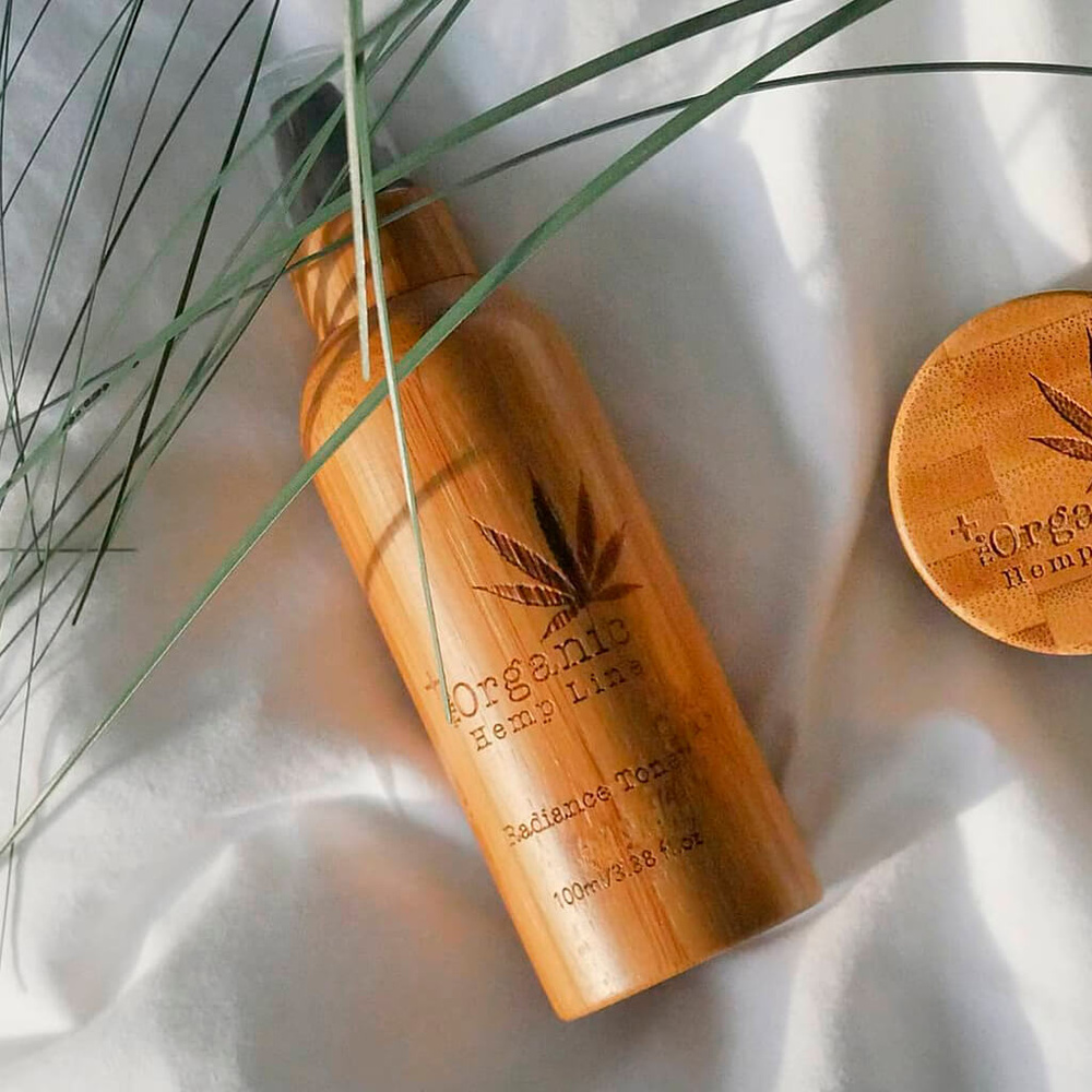 The Organic Hemp Line Nettoyant Hydratant pour le Visage Soin Naturel et Biologique au Chanvre