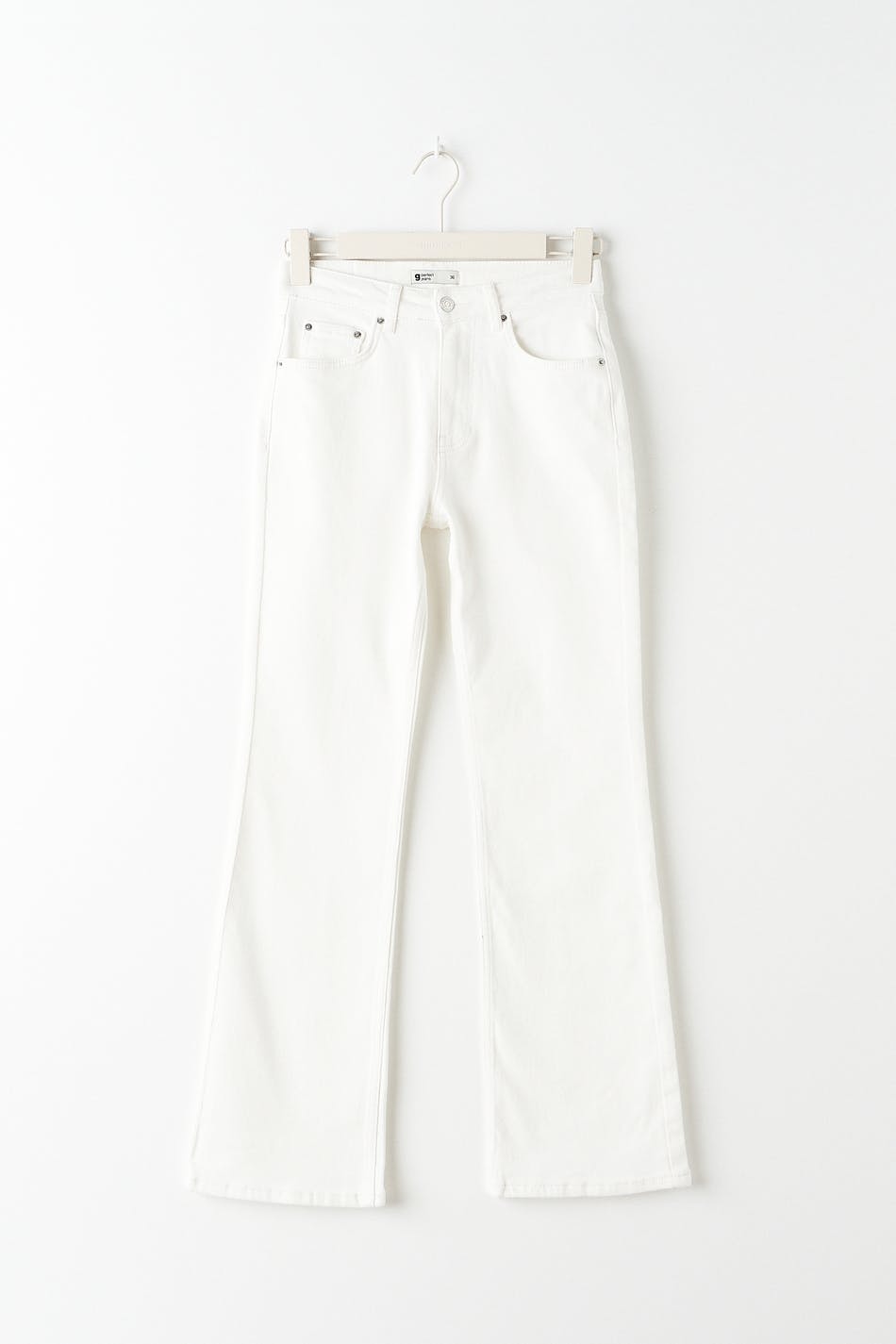 Full length petite flare jeans