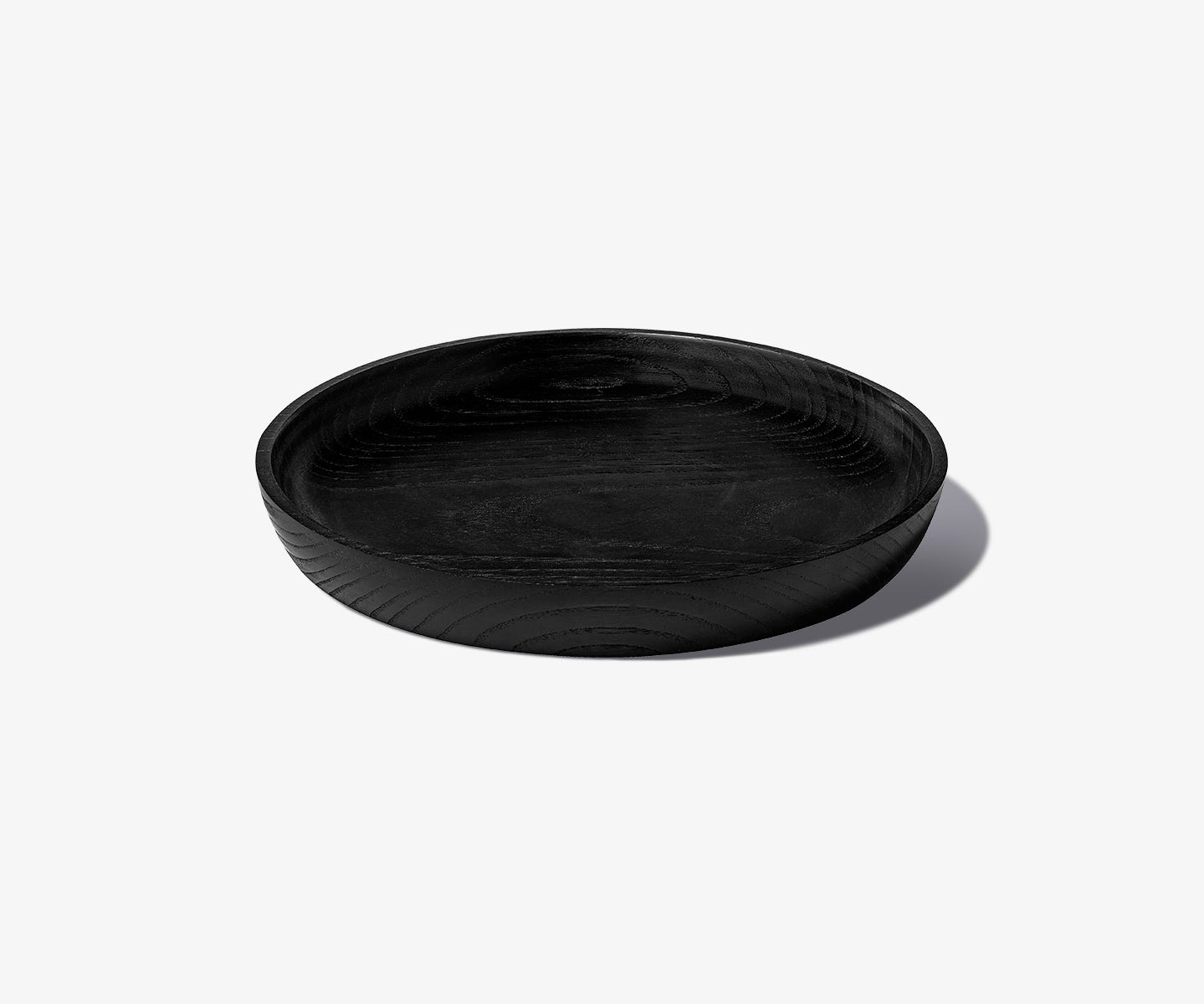 Plateau Ellipse Noir - Moyen modèle