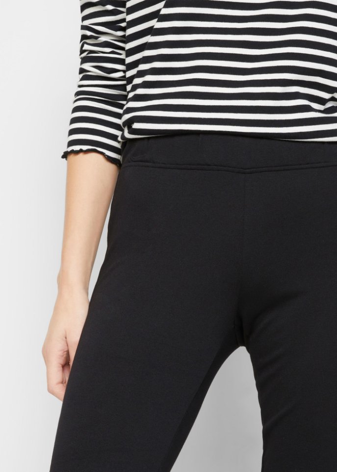 Punto di Roma Leggings mit Schlitz