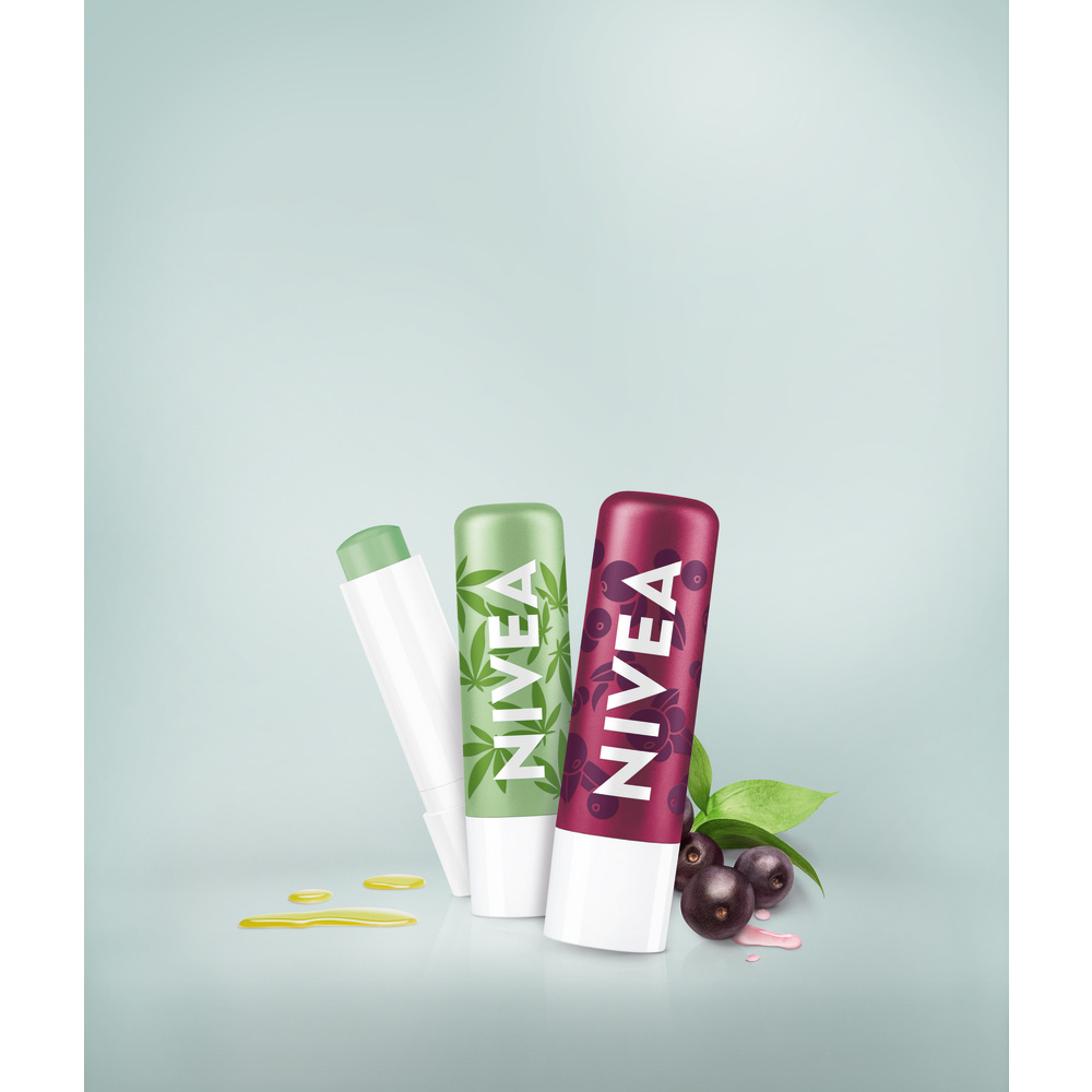 labello LABELLO Stick soin des lèvres 24h Açaï Vegan Soin des lèvres