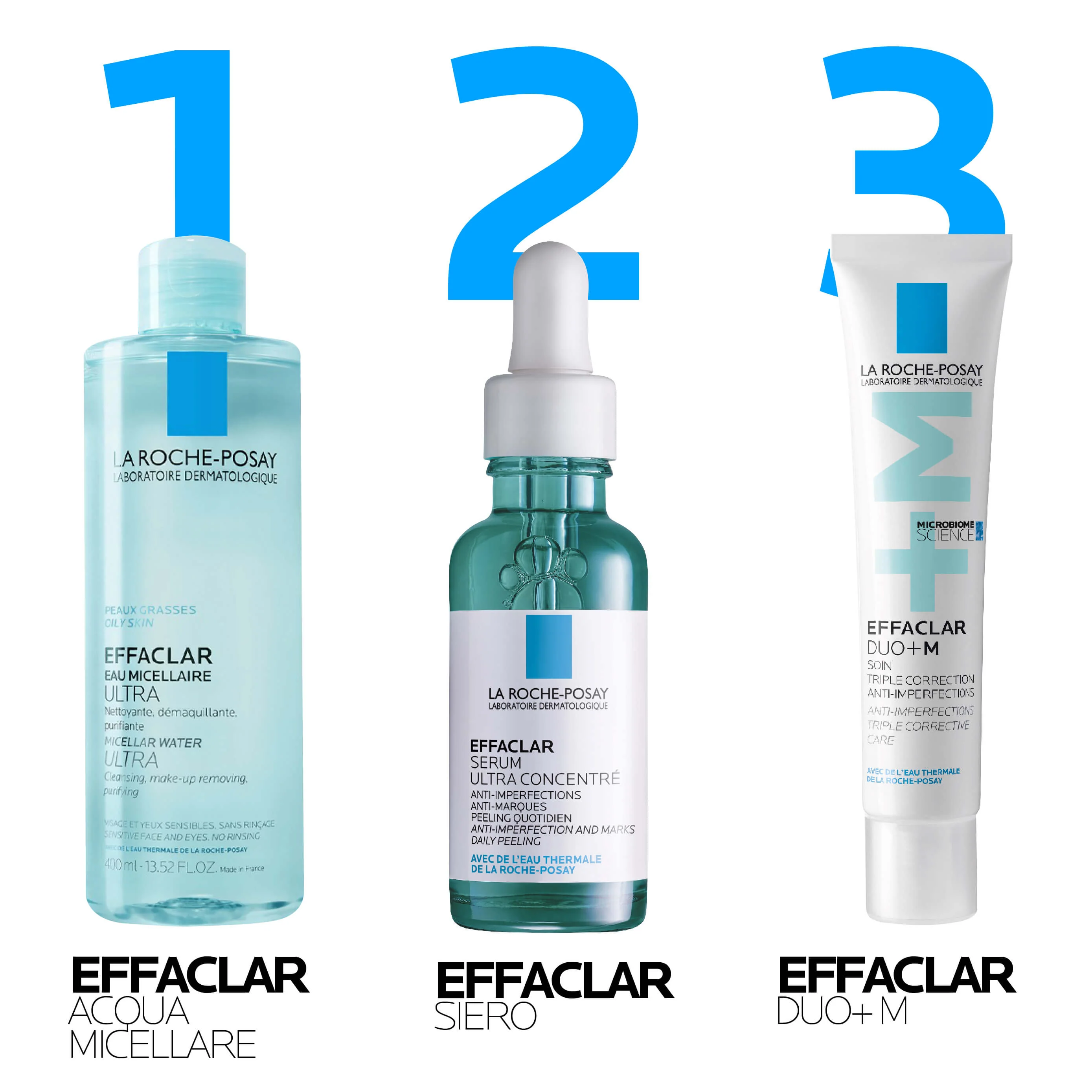 Effaclar Effaclar Água Micelar de Limpeza Facial - Água de limpeza facial