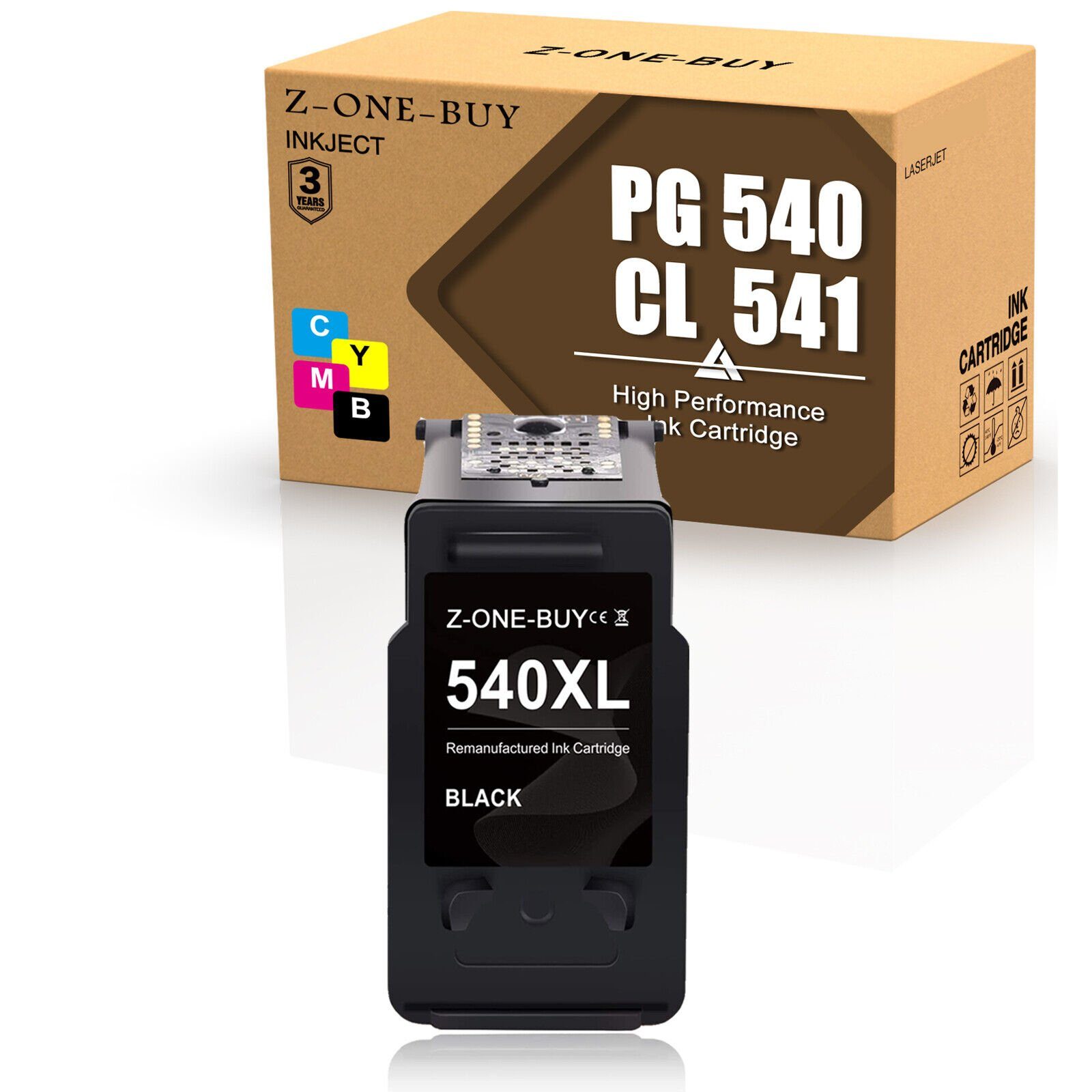 STAROVER 1x PG 540 Schwarz für CANON PG-540XL 541 XXL Tintenpatrone (MX535 MX525 MX515 MX475 MX455 MX435 MX395 MX375 TS5150 TS5151, MG4250 4150 3650 3550 3250 3155 3150 2250 2150)